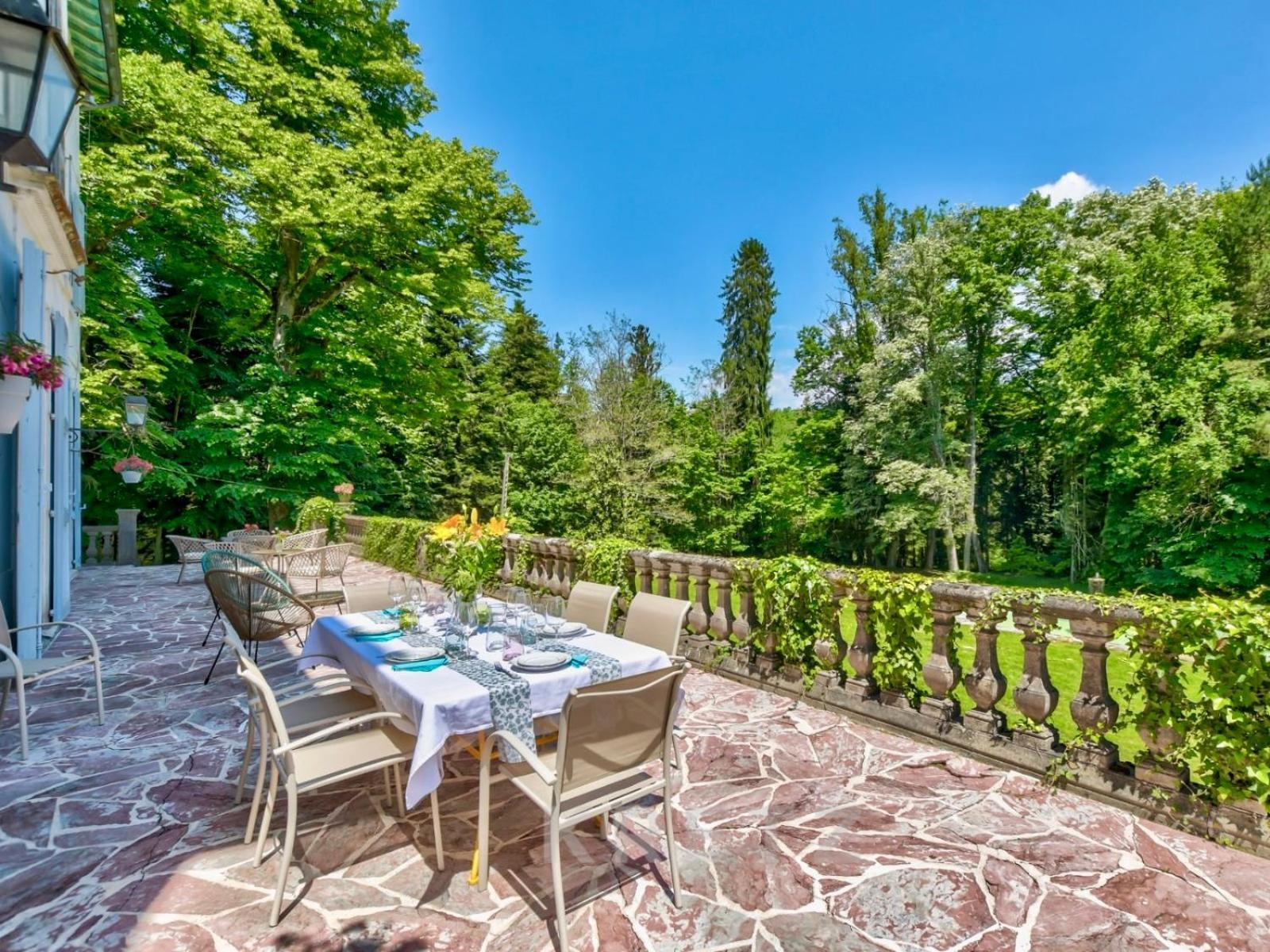 Maison De Maitre - Bed & Breakfast Dans Une Foret Royale Avec Piscine Et Spa Sainte-Croix-Volvestre Exterior foto