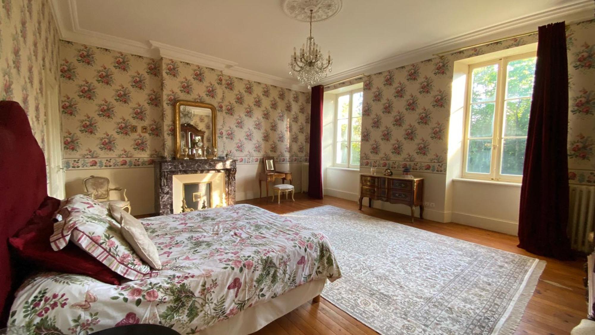 Maison De Maitre - Bed & Breakfast Dans Une Foret Royale Avec Piscine Et Spa Sainte-Croix-Volvestre Cameră foto