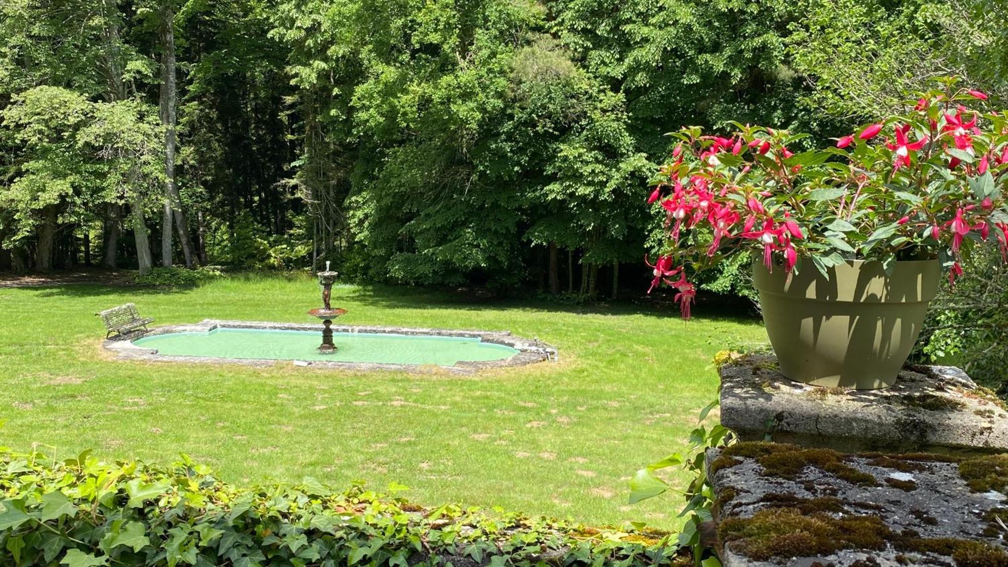 Maison De Maitre - Bed & Breakfast Dans Une Foret Royale Avec Piscine Et Spa Sainte-Croix-Volvestre Exterior foto